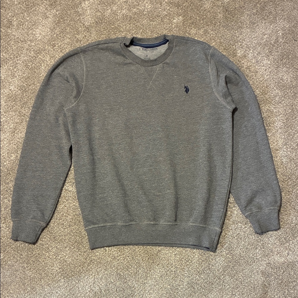 Polo by U.S. Polo Association Gray Crewneck Sweatshirt